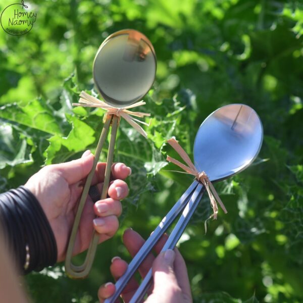 כפות הגשה מעוצבות בכסף