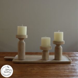 מגש מלבני מעץ מנגו