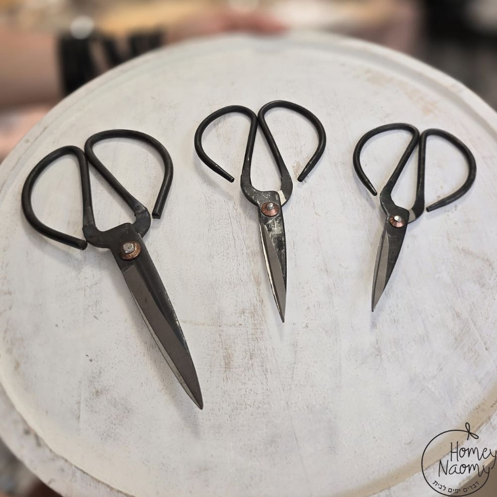 מספריים מעוצבים מברזל